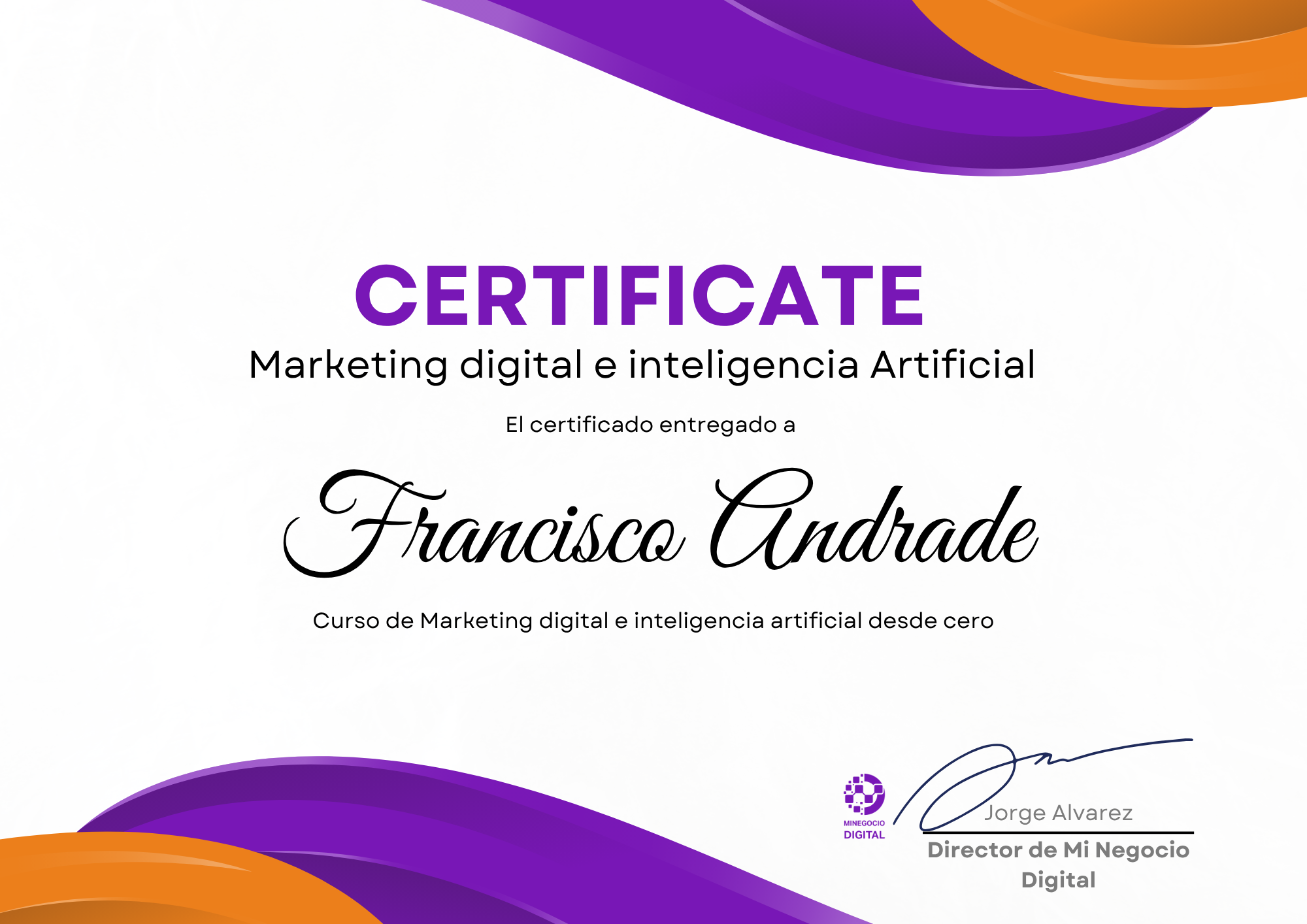 Certificado